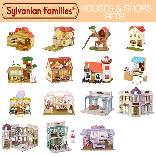 Sylvanian families houses and - houses,