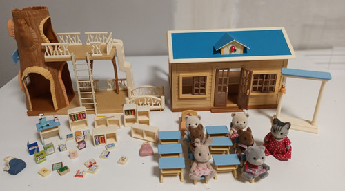Sylvanian families tree - families,