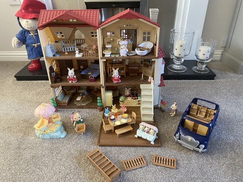 Sylvanian families red - sylvanian, roof
