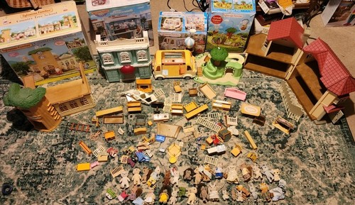 Sylvanian families job - families, lot
