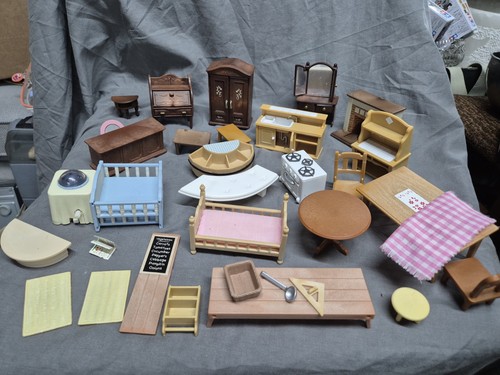 Huge bundle vintage sylvanian - bundle,