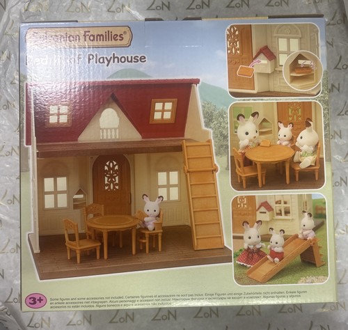 Sylvanian families red roof - families,