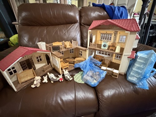 Large sylvanian families - families, house