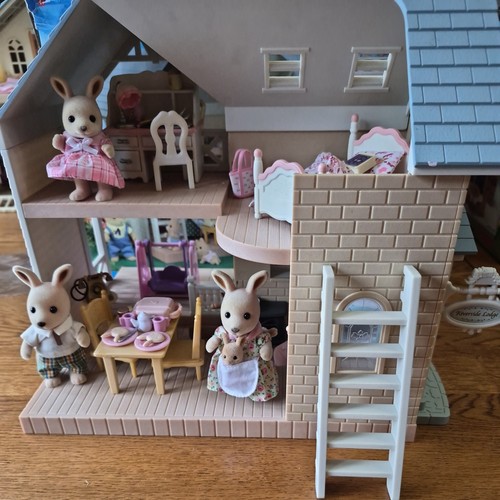 Sylvanian families riverside - families,
