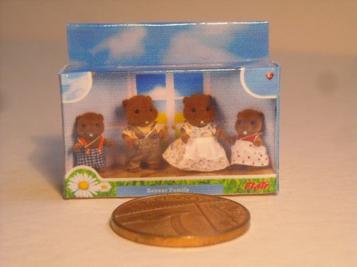 Miniature sylvanian families - "miniature",