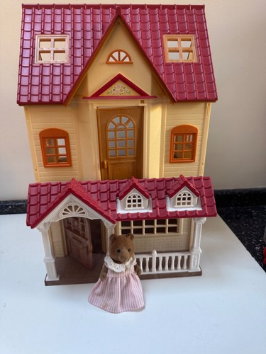 Sylvanian family red - red, roof