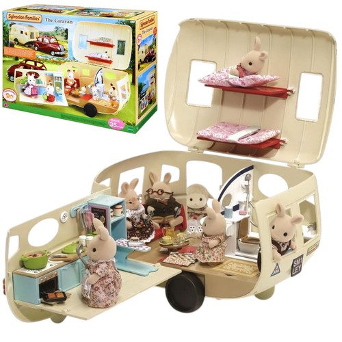 Sylvanian families the - families, caravan
