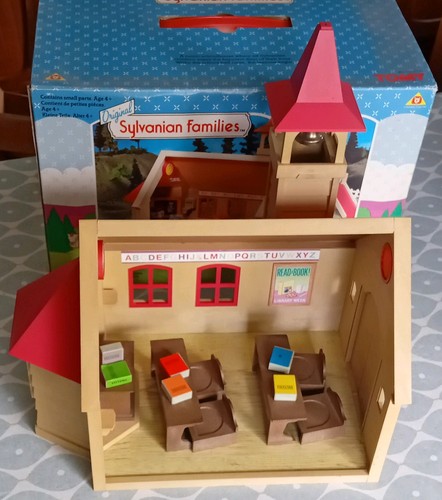 Sylvanian vintage school - sylvanian-,