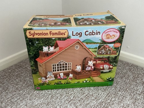 Sylvanian families log - families, cabin