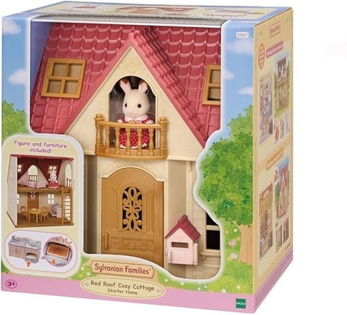 Sylvanian families red - red, roof